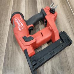 AS-IS MILWAUKEE FUEL 18-Volt Lithium-Ion Brushless Cordless 18-Gauge 1/4 in. Narrow Crown Stapler (Tool-Only)
