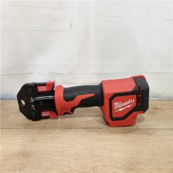 AS-IS- MILWAUKEE M18 Short Throw Press Tool Kit with PEX Crimp Jaws