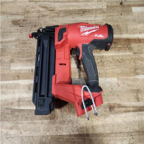 HOUSTON LOCATION - AS - IS Milwaukee FUEL 18-Volt Lithium-Ion Brushless Cordless Gen II 18-Gauge Brad Nailer (Tool-Only)