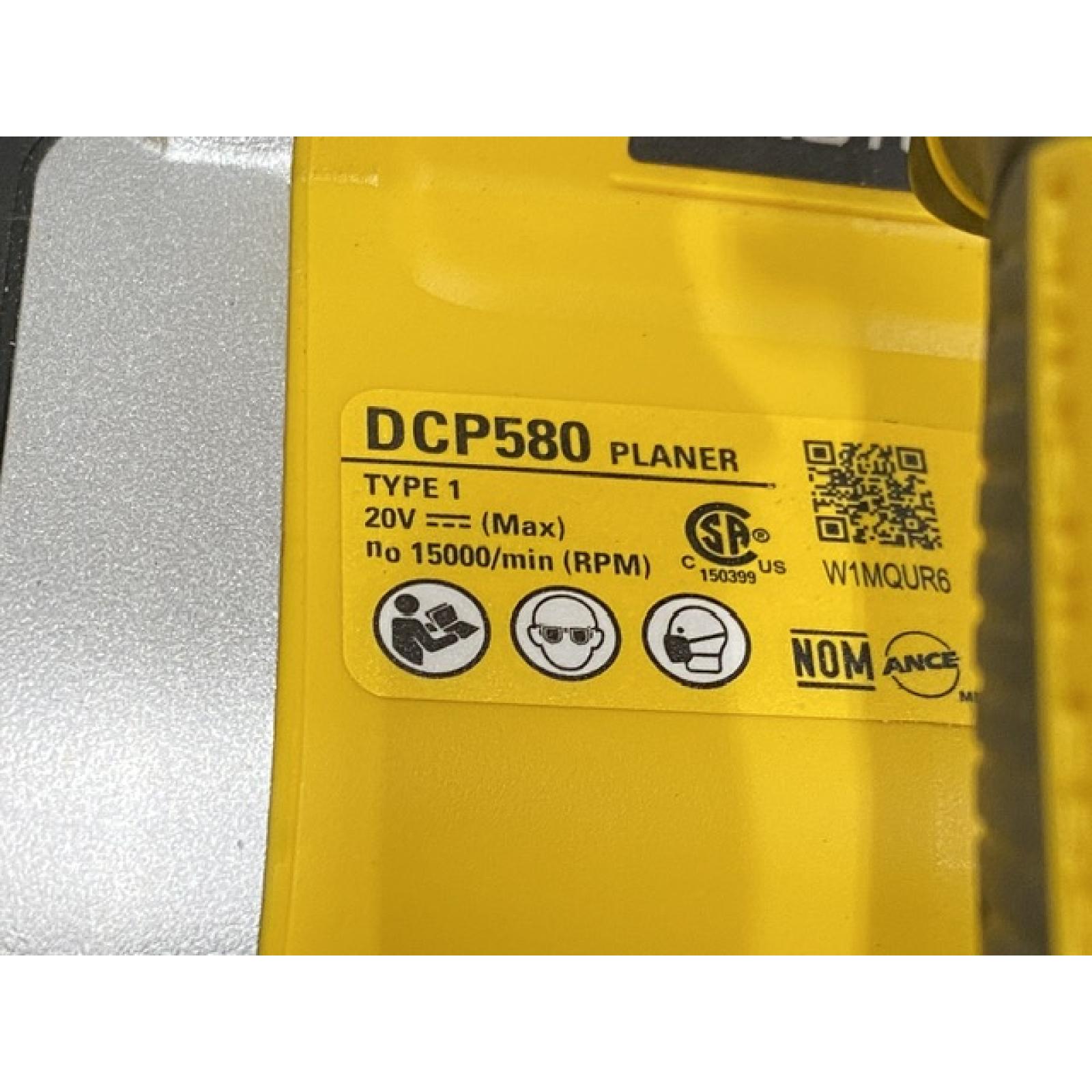 AS-IS DEWALT 20V MAX XR Cordless Brushless 3-1/4 in. Planer (Tool Only)