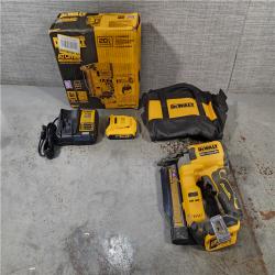 HOUSTON LOCATION - AS-IS DEWALT ATOMIC 20V MAX Lithium Ion Cordless 23 Gauge Pin Nailer Kit with 2.0Ah Battery and Charger