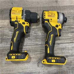 AS-IS DEWALT ATOMIC 20-Volt MAX Lithium-Ion Cordless Combo (2-Tool) Kit