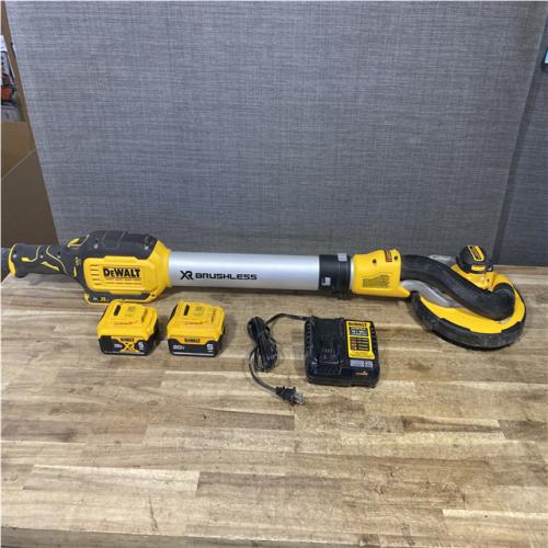 Houston Location AS-IS 20V MAX Cordless 9 in. Drywall Sander with (2) 20V 5.0Ah Batteries and Charger