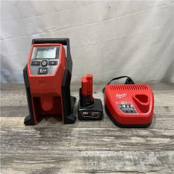 AS-IS Milwaukee 12-Volt Lithium-Ion Cordless Electric Portable Inflator Kit
