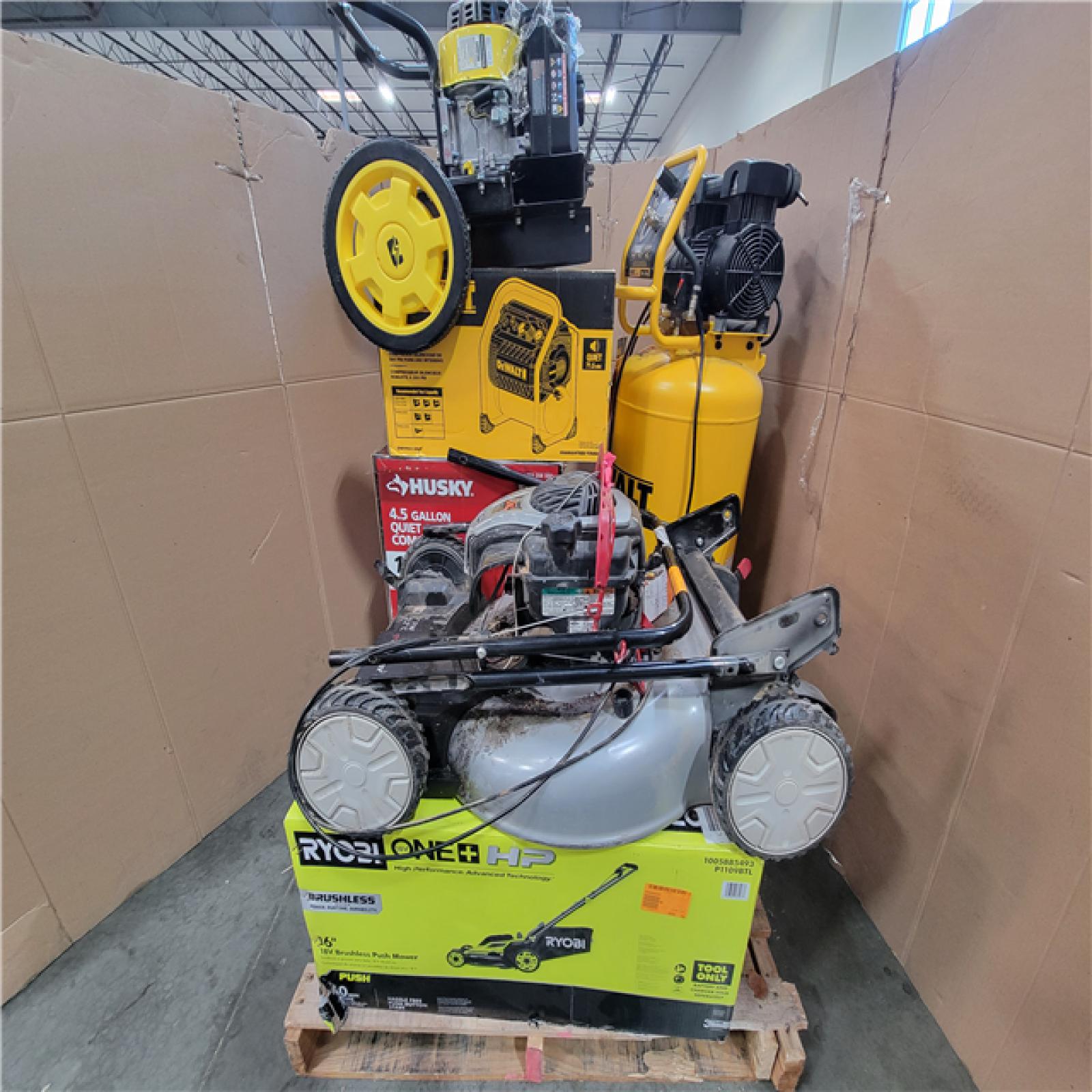 California AS-IS OUTDOOR POWER EQUIPMENT