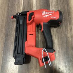 AS-IS Milwaukee FUEL 18-Volt Lithium-Ion Brushless Cordless Gen II 18-Gauge Brad Nailer (Tool-Only)