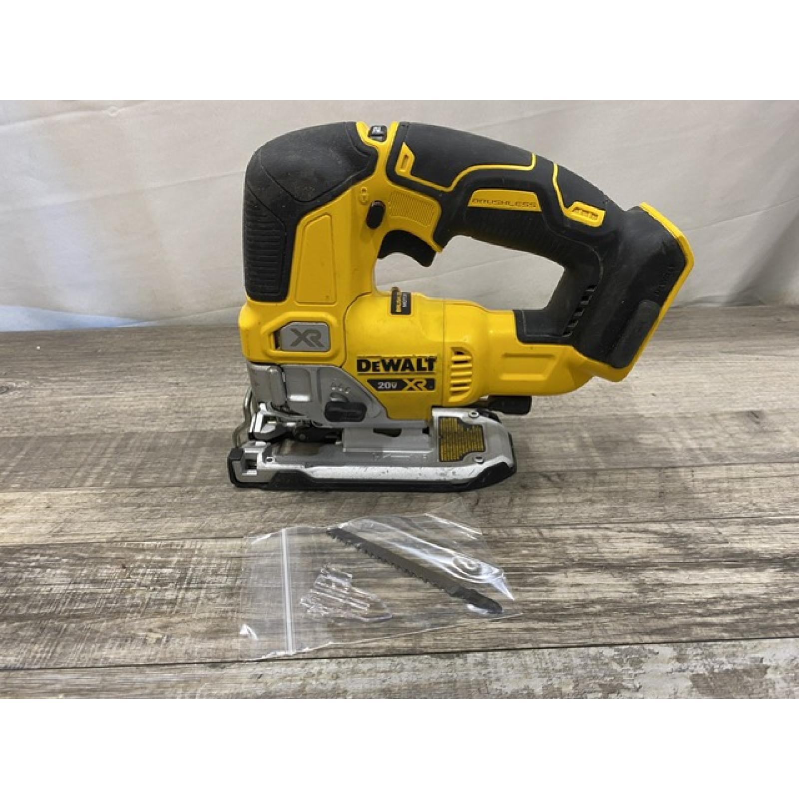AS-IS DEWALT 20V MAX XR Cordless Brushless Jigsaw (Tool Only)