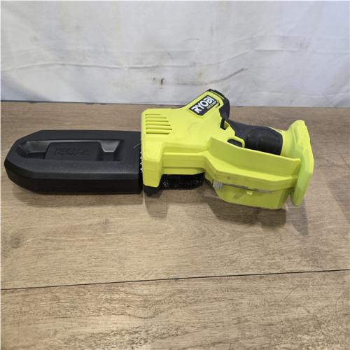 AS-IS RYOBI ONE+ HP 18V Brushless Cordless 8 in. Compact Pruning Mini Chainsaw (Tool Only)