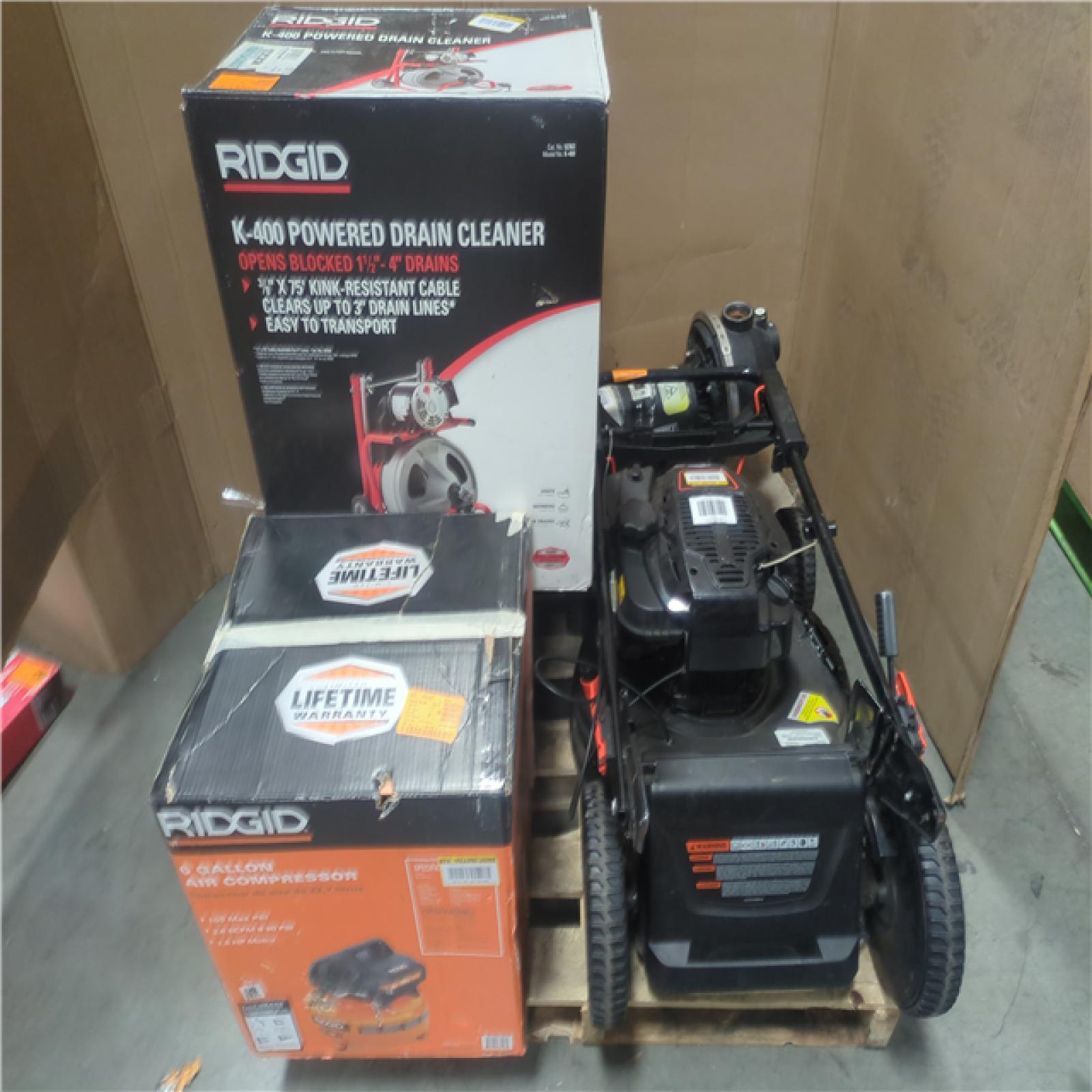 California AS-IS OUTDOOR POWER EQUIPMENT