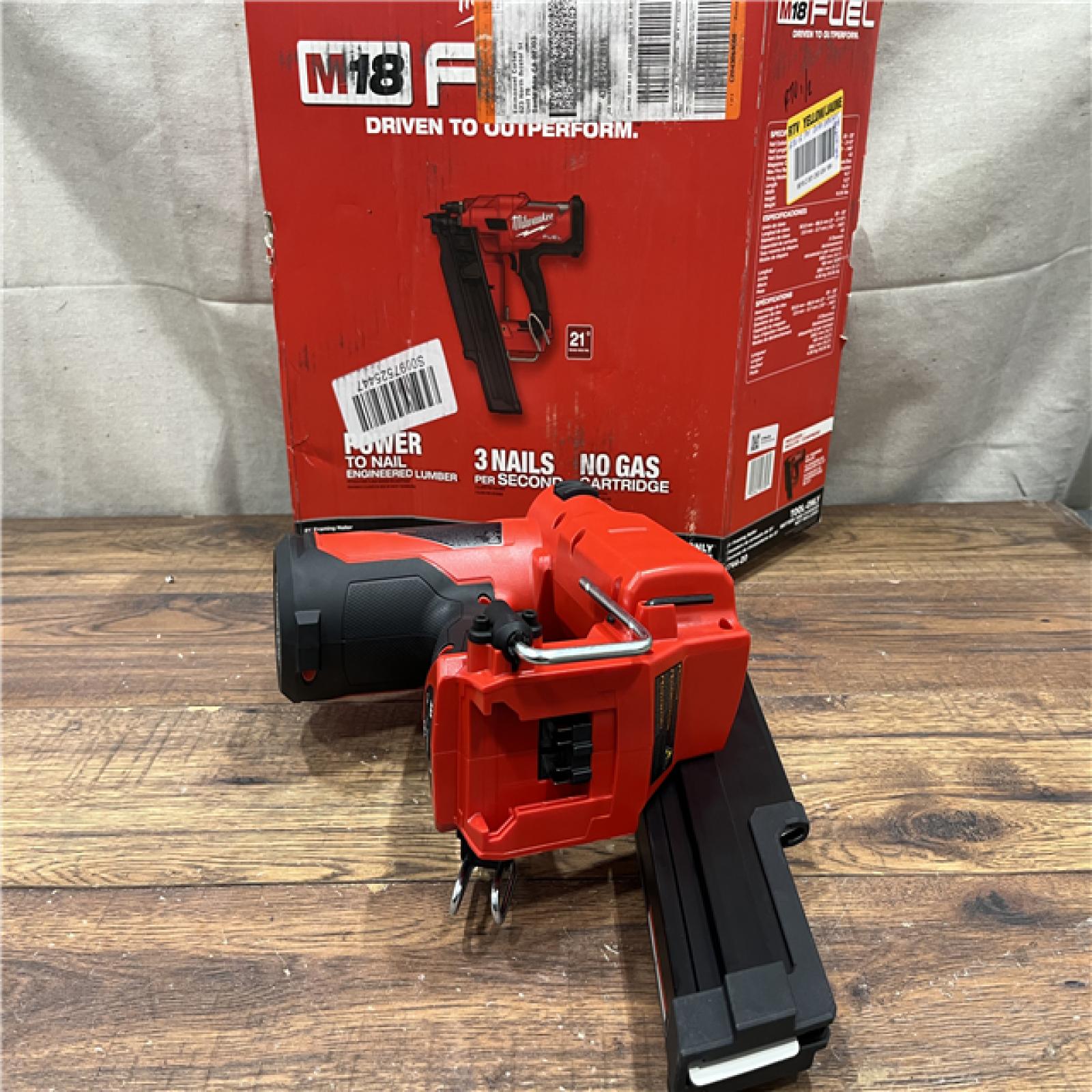 AS-IS Milwaukee 2744-20 M18 FUEL 21-Degree Cordless Framing Nailer (Tool Only)