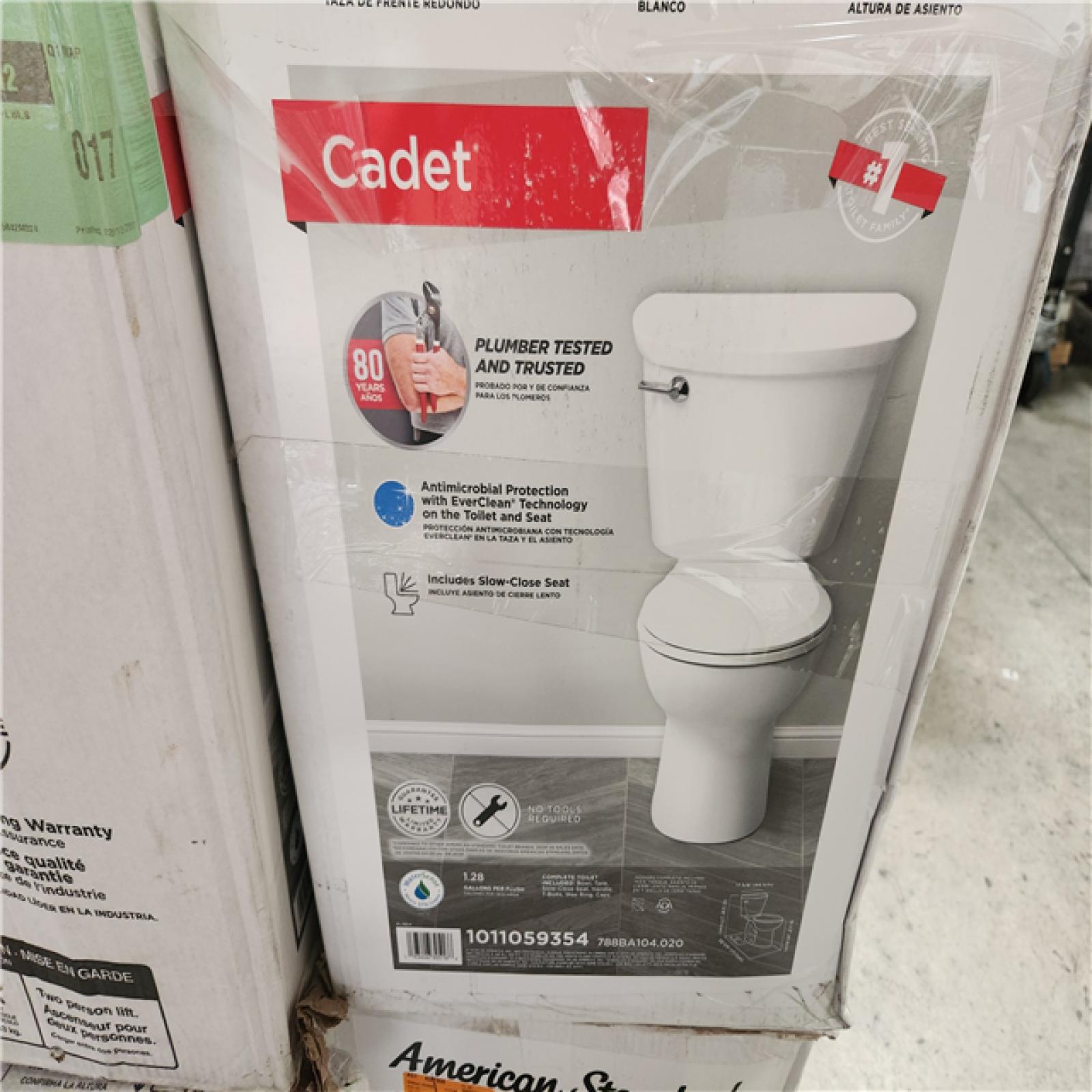 Phoenix AS-IS Mixed American Standard Toilet Pallet (6 Toilets)