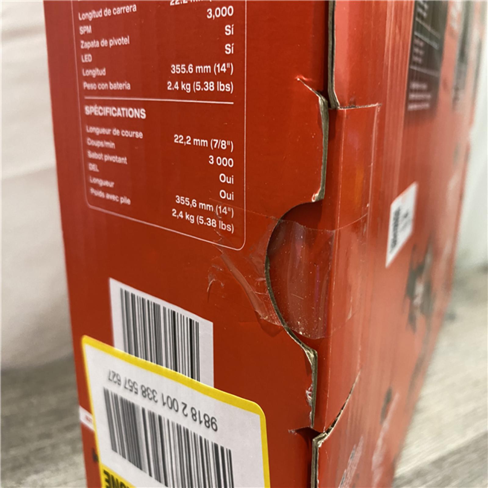 NEW - Milwaukee FUEL 18V Lithium-Ion Brushless Cordless HACKZALL Reciprocating Saw Kit