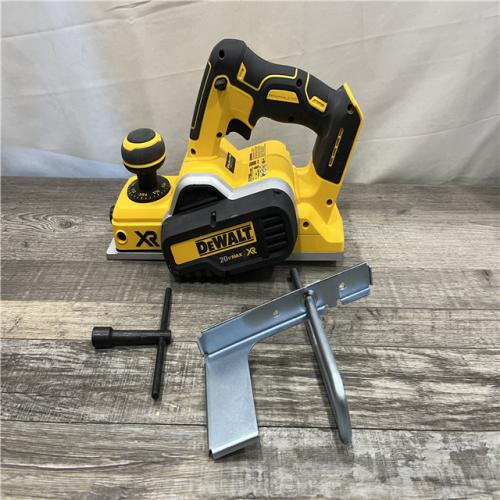 AS-IS DEWALT 20V MAX XR Cordless Brushless 3-1/4 in. Planer (Tool Only)