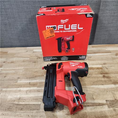 HOUSTON LOCATION - AS-IS (APPEARS LIKE NEW) Milwaukee FUEL 18-Volt Lithium-Ion Brushless Cordless Gen II 18-Gauge Brad Nailer (Tool-Only)
