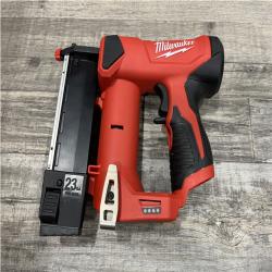 AS-IS Milwaukee 12-Volt 23-Gauge Lithium-Ion Cordless Pin Nailer (Tool-Only)