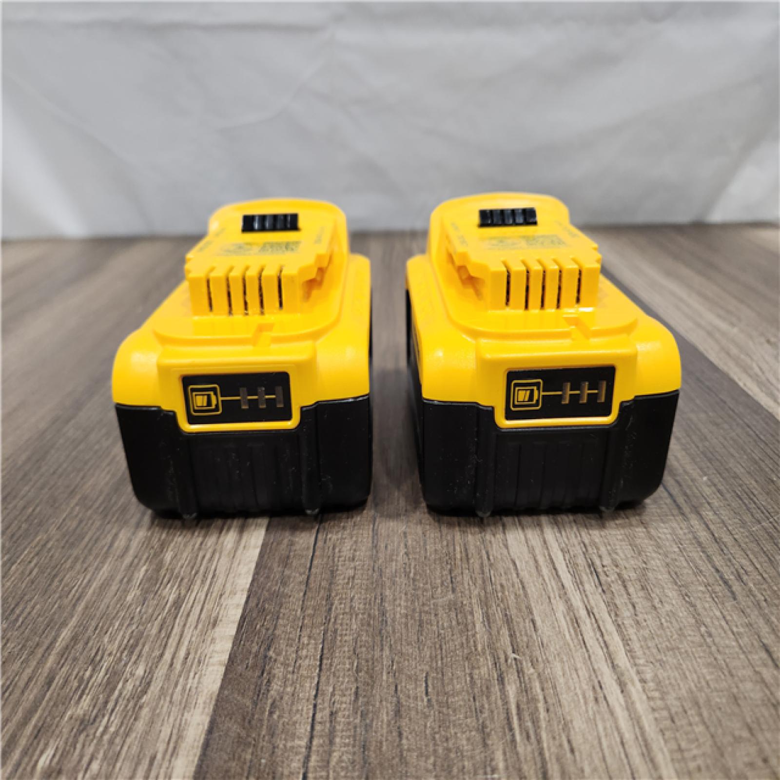AS-IS - DEWALT 20V MAX XR Premium Lithium-Ion 5.0Ah Battery Pack (2 Pack)