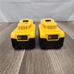 AS-IS - DEWALT 20V MAX XR Premium Lithium-Ion 5.0Ah Battery Pack (2 Pack)