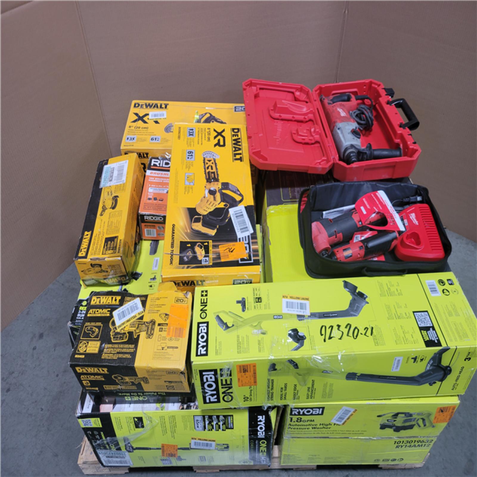 CALIFORNIA AS-IS TOOL PALLET