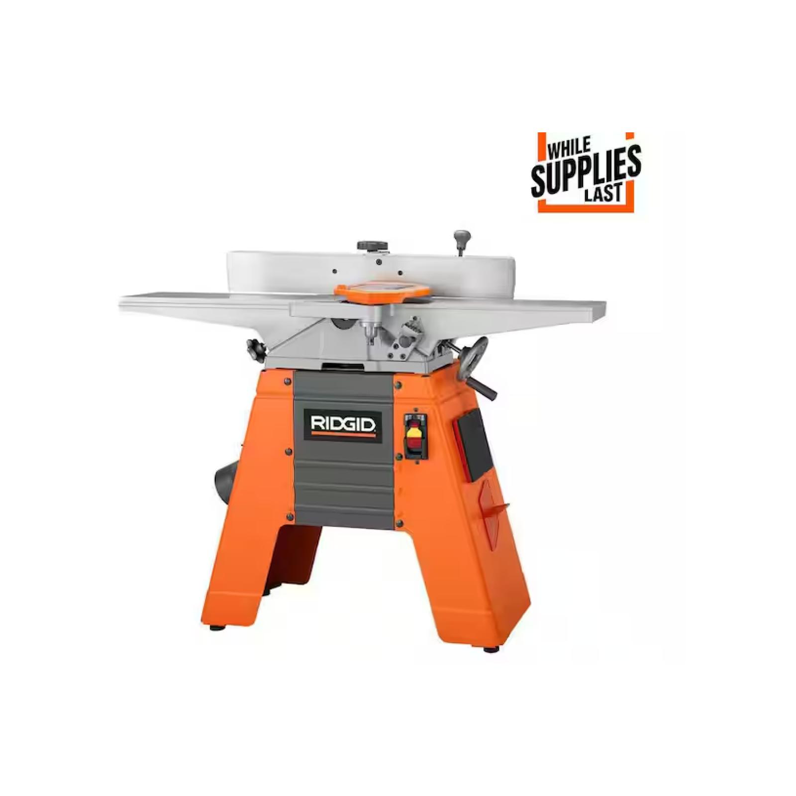 DALLAS LOCATION - RIDGID 6 Amp Corded 6-1/8 in. Jointer/Planer