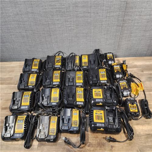 HOUSTON LOCATION - AS-IS DEWALT BATTERY CHARGER PACK QTY - 20