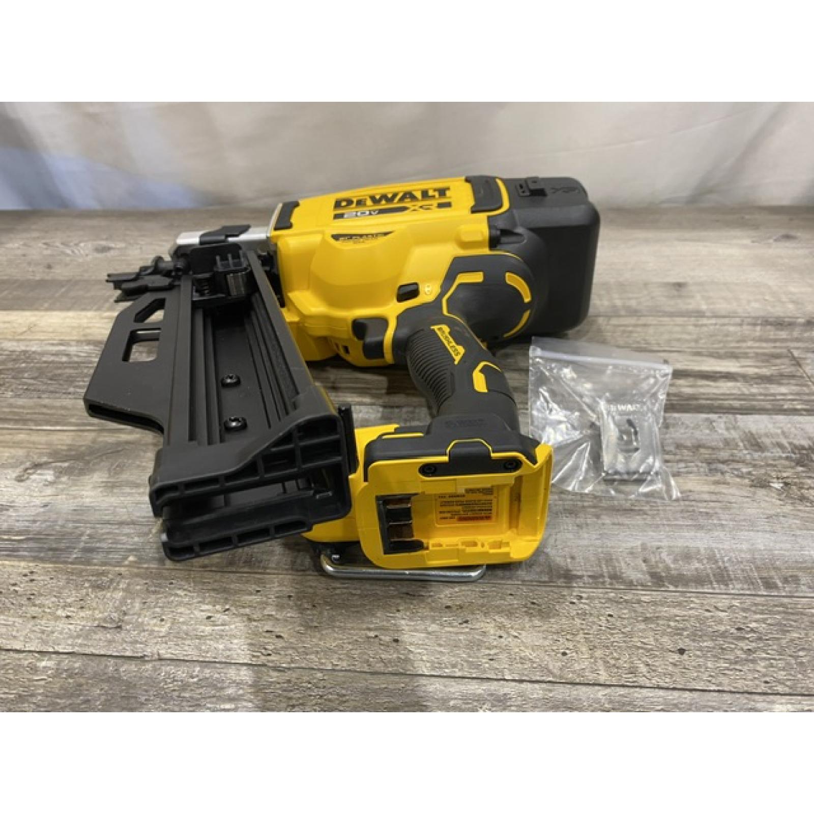 AS-IS DEWALT 20-Volt 21° Cordless Framing Nailer (Tool-Only)