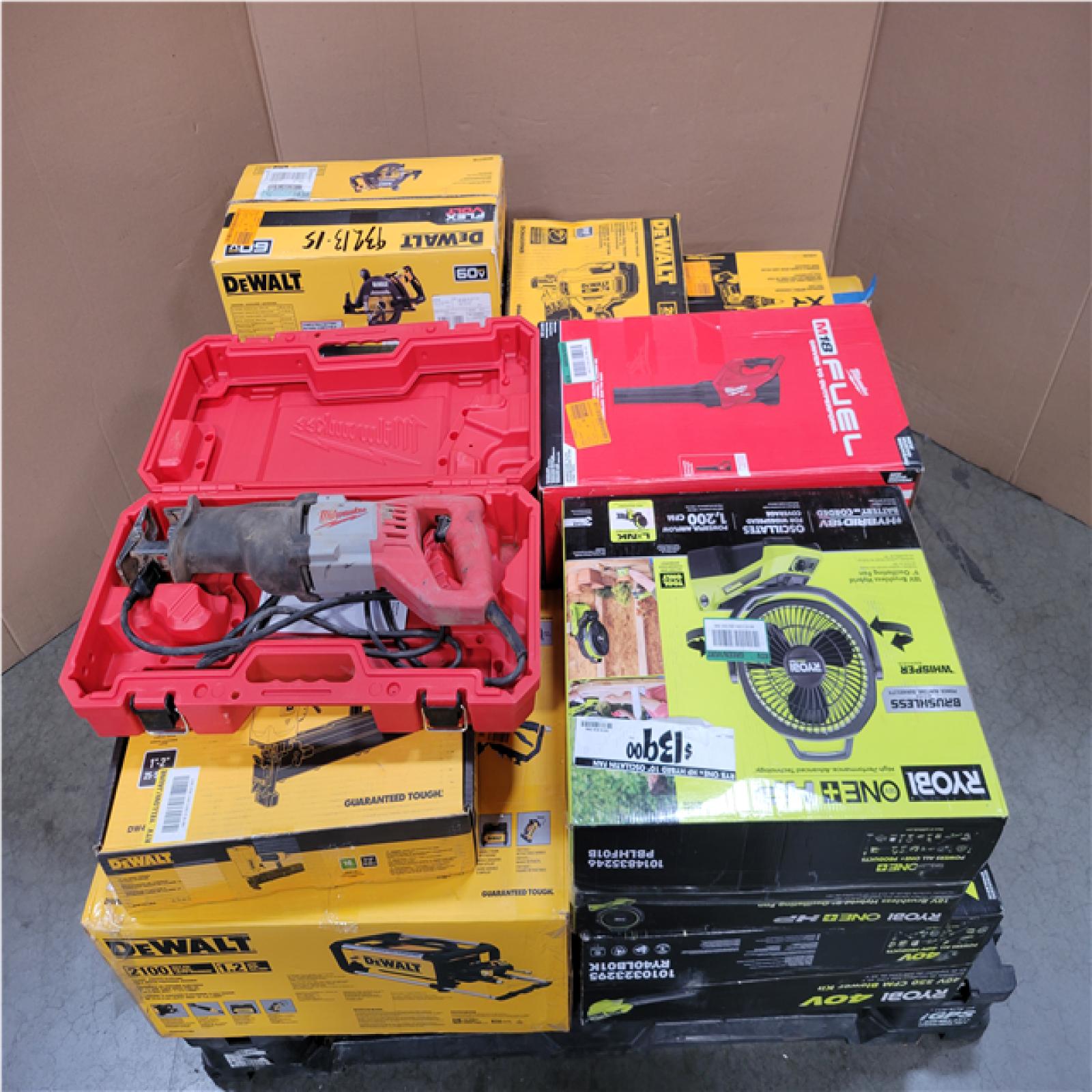 CALIFORNIA AS-IS TOOL PALLET