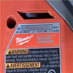 Houston Location AS-IS Milwaukee FUEL 18V Lithium-Ion Brushless Cordless 5/8 in. SDS-Plus Rotary Hammer (Tool-Only)