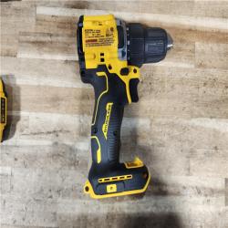 HOUSTON LOCATION - AS - IS DEWALT Atomic 20V Lithium-Ion Cordless Compact 1/2 in. Drill/Driver Kit