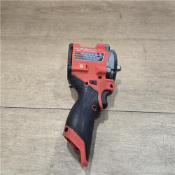 AS-IS Milwaukee M12 FUEL 12V Cordless Stubby 3/8 in. Impact Wrench (Tool-Only)