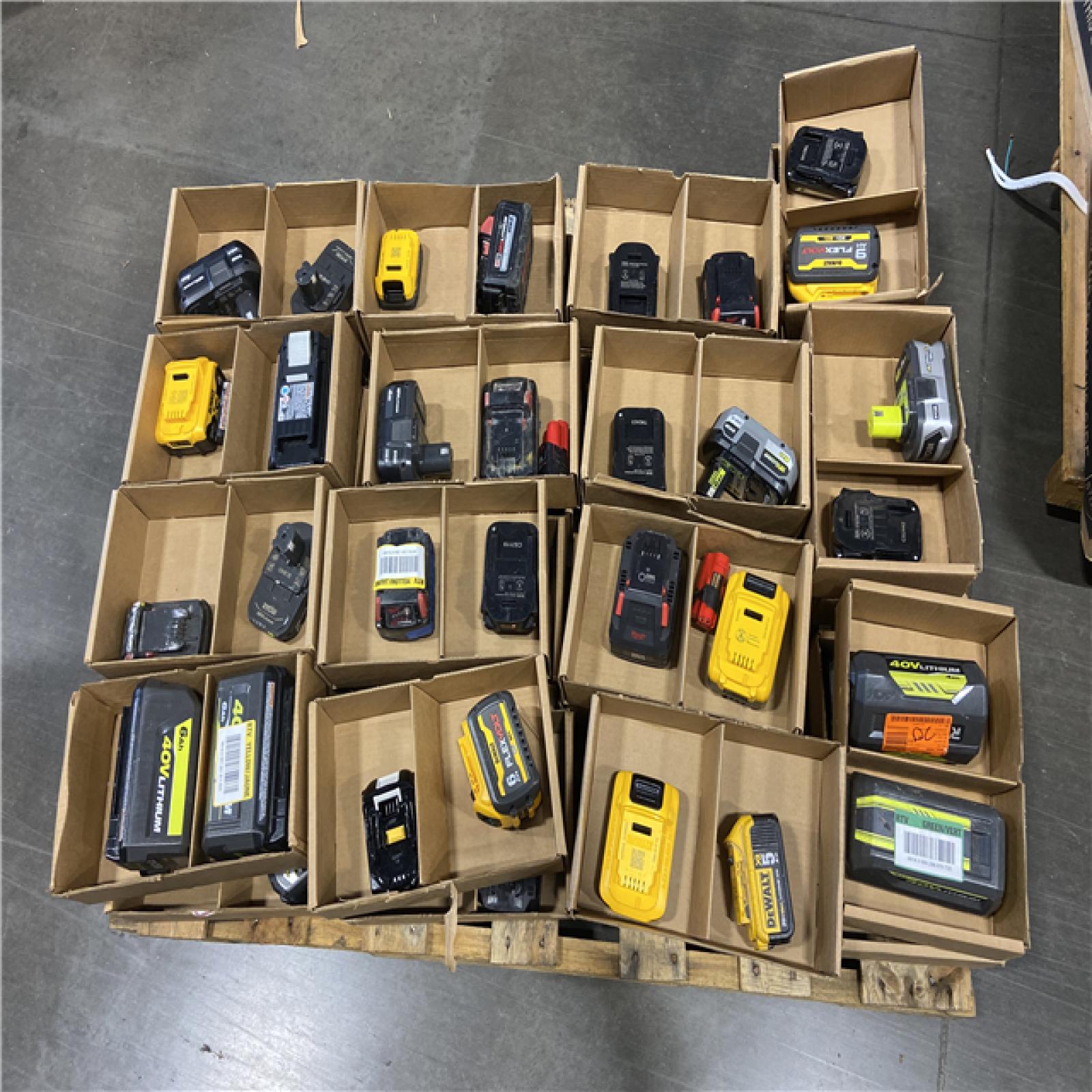 DALLAS LOCATION - AS-IS BATTERY PALLET