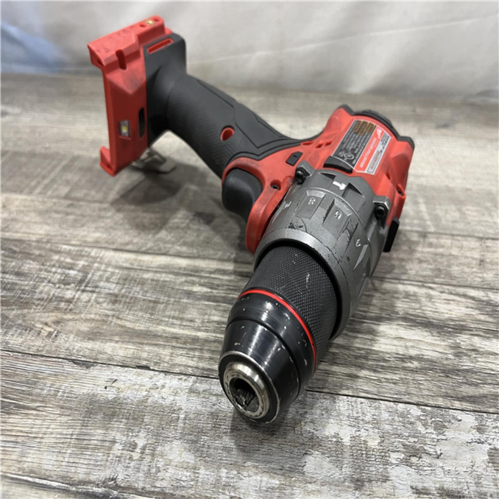 AS-IS Milwaukee FUEL 18V Lithium-Ion Brushless Cordless 1/2 in. Hammer Drill/Driver (Tool-Only)