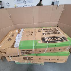 California AS-IS Lifetime Outdoor Storage Shed (Damage Boxes)