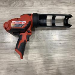 AS-IS Milwaukee 12V Lithium-Ion Cordless 10 oz. Adhesive and Caulk Gun (Tool-Only)