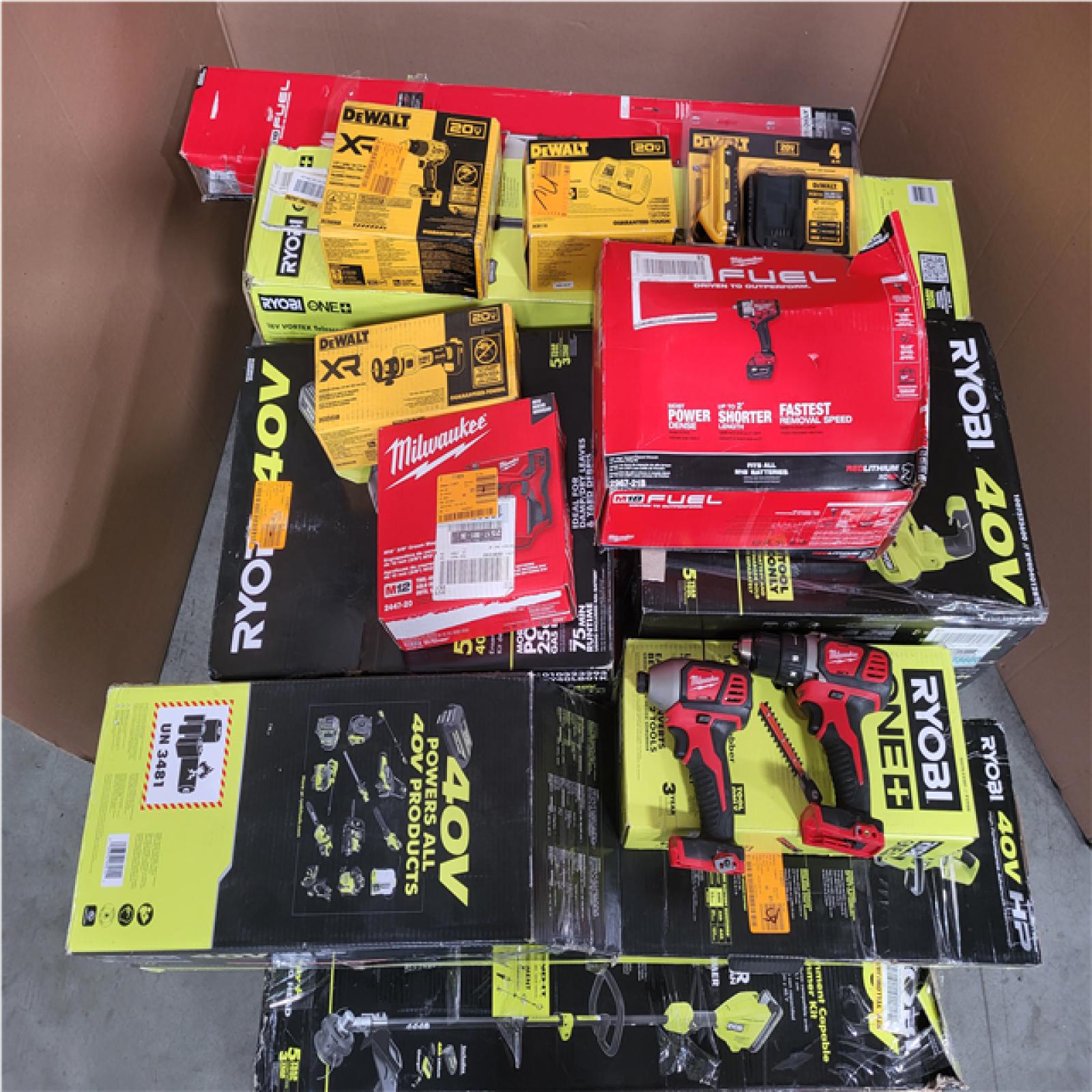 CALIFORNIA AS-IS TOOL PALLET