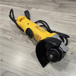 LIKE NEW! - DEWALT 11 Amp Corded 4.5 in. Small Angle Grinder
