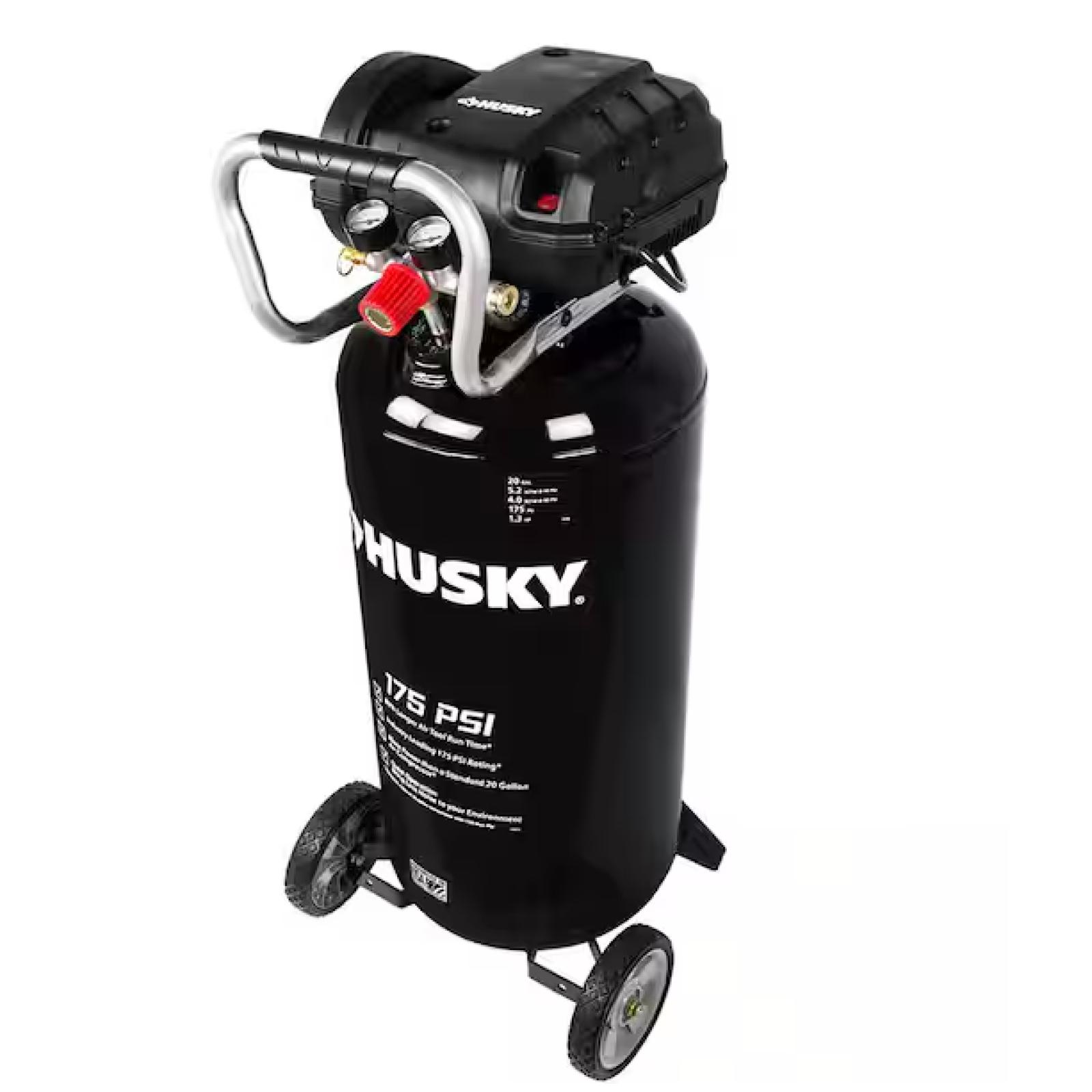 DALLAS LOCATION - Husky 20 Gal. 175 PSI Portable Electric Air Compressor