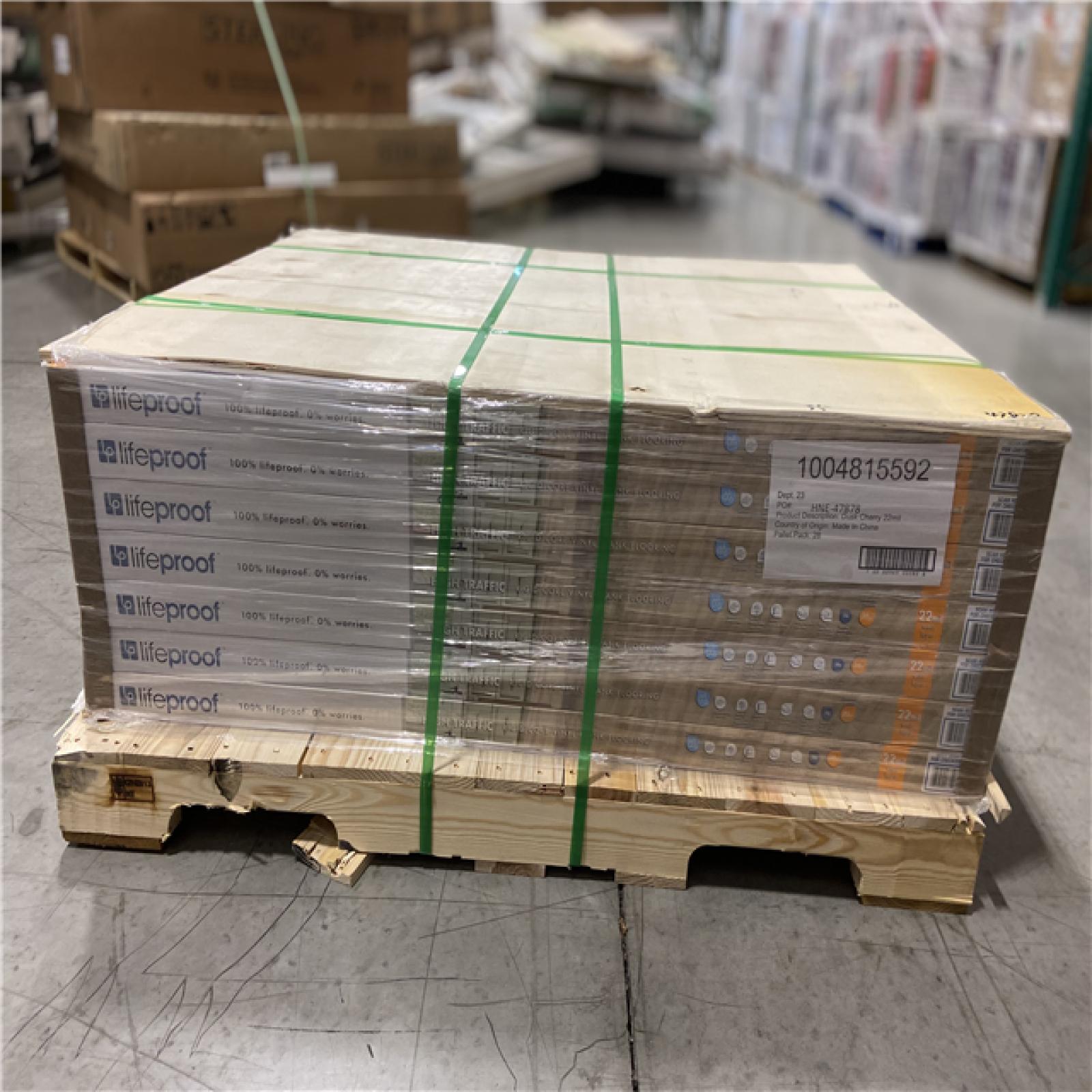 DALLAS LOCATION - Lifeproof Dusk Cherry 22 MIL x 8.7 in. W x 48 in. L Click Lock Waterproof Luxury Vinyl Plank Flooring (20.1 sqft/case) - 28 UNITS