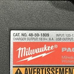 AS-IS Milwaukee 18V Lithium-Ion PACKOUT 6-Port Rapid Charger