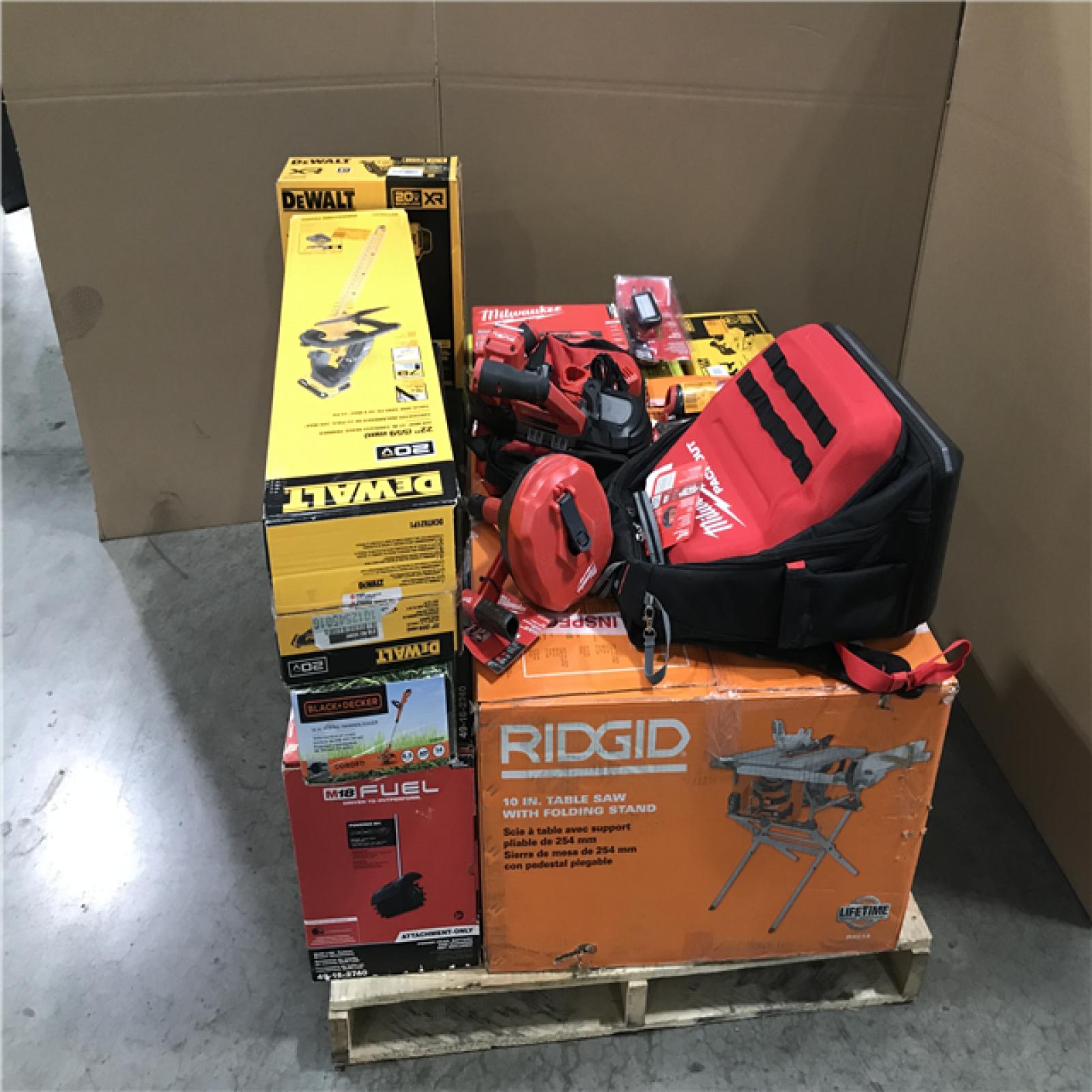 CALIFORNIA AS-IS TOOL PALLET