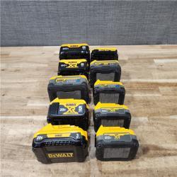 HOUSTON LOCATION - AS-IS DEWALT BATTERY PACK QTY - 10