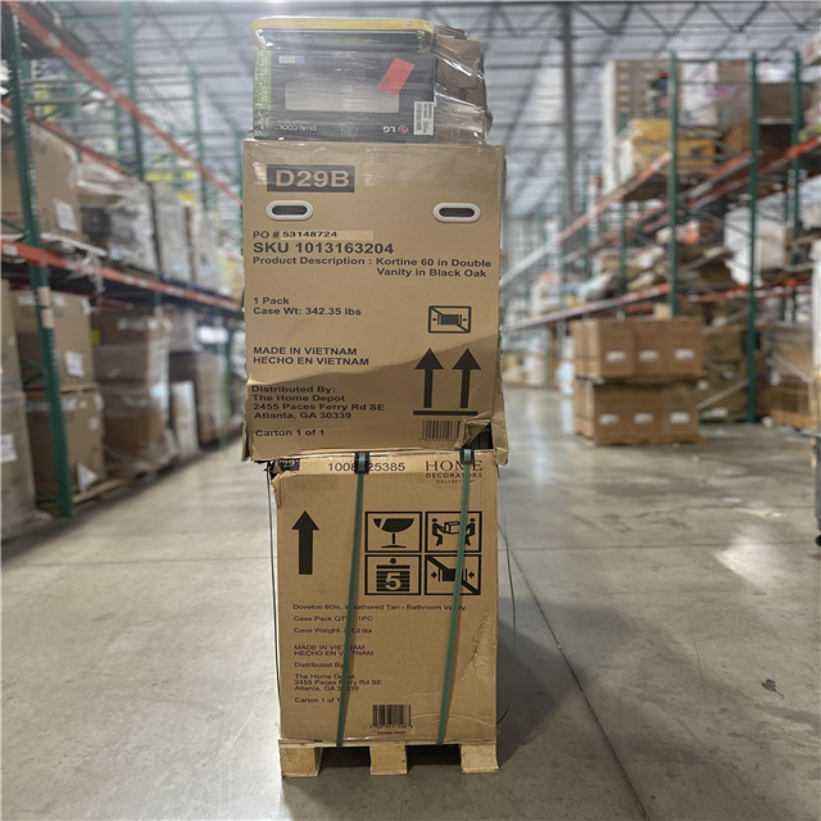 DALLAS LOCATION- AS-IS HOME IMPROVEMENT PALLET