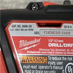 AS-IS Milwaukee 18V Lithium-Ion Cordless Drill Driver/Impact Driver Combo Kit