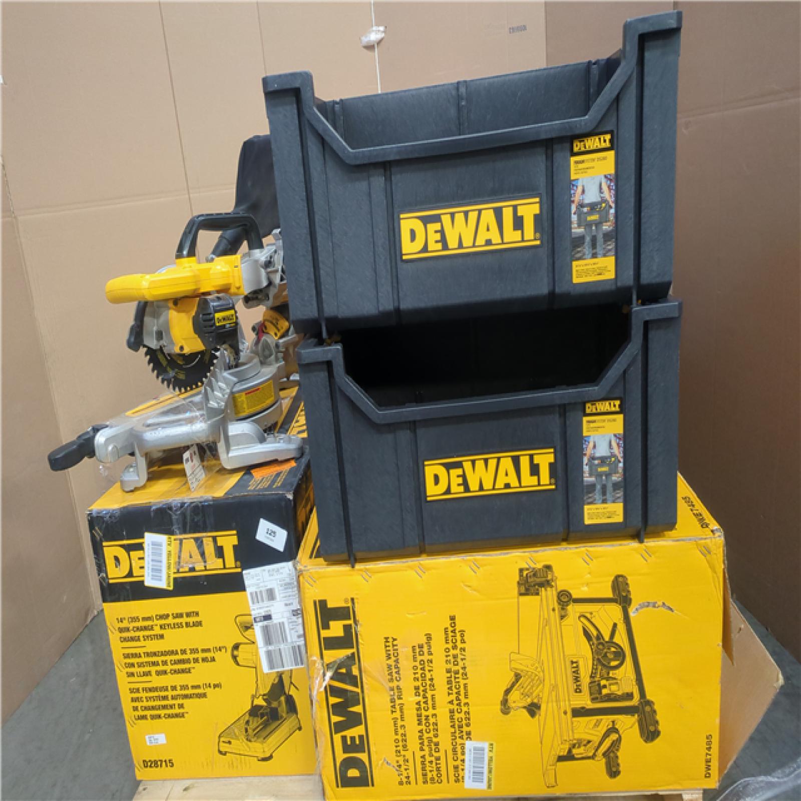 CALIFORNIA AS-IS TOOL PALLET