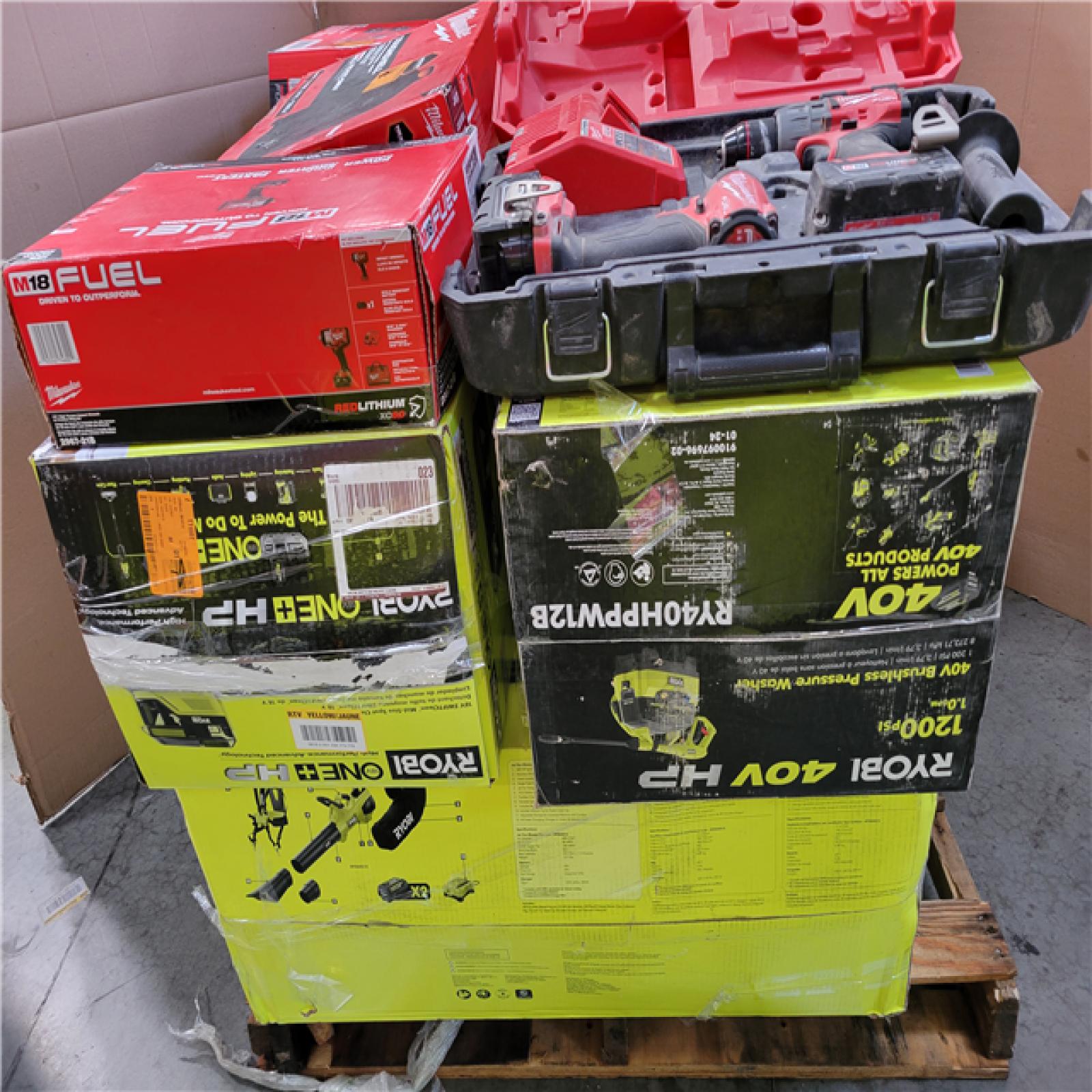 CALIFORNIA AS-IS TOOL PALLET