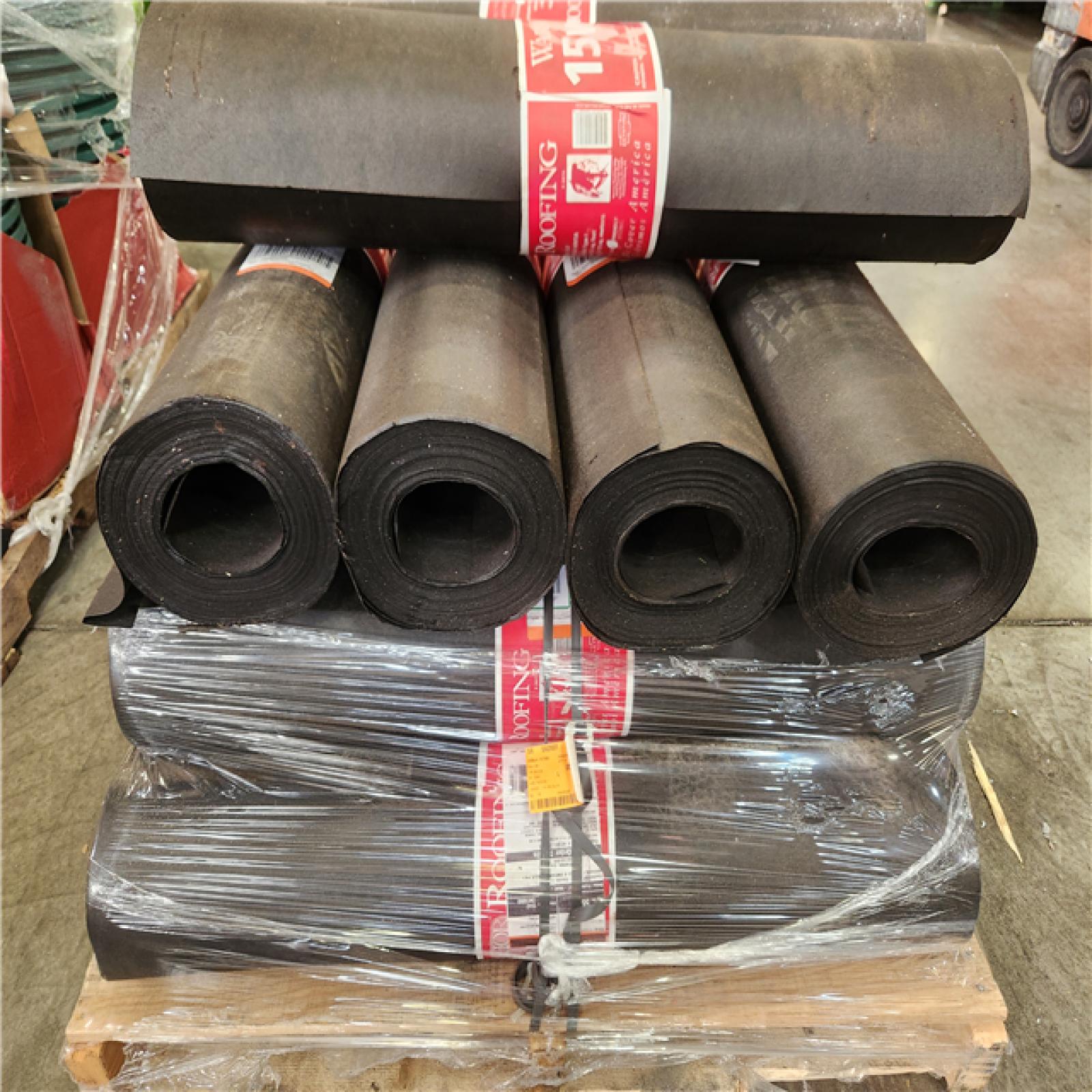 Phoenix AS-IS Warrior Roofing 231.48 sq. ft. Felt Roof Deck Protection Pallet (15-Rolls)