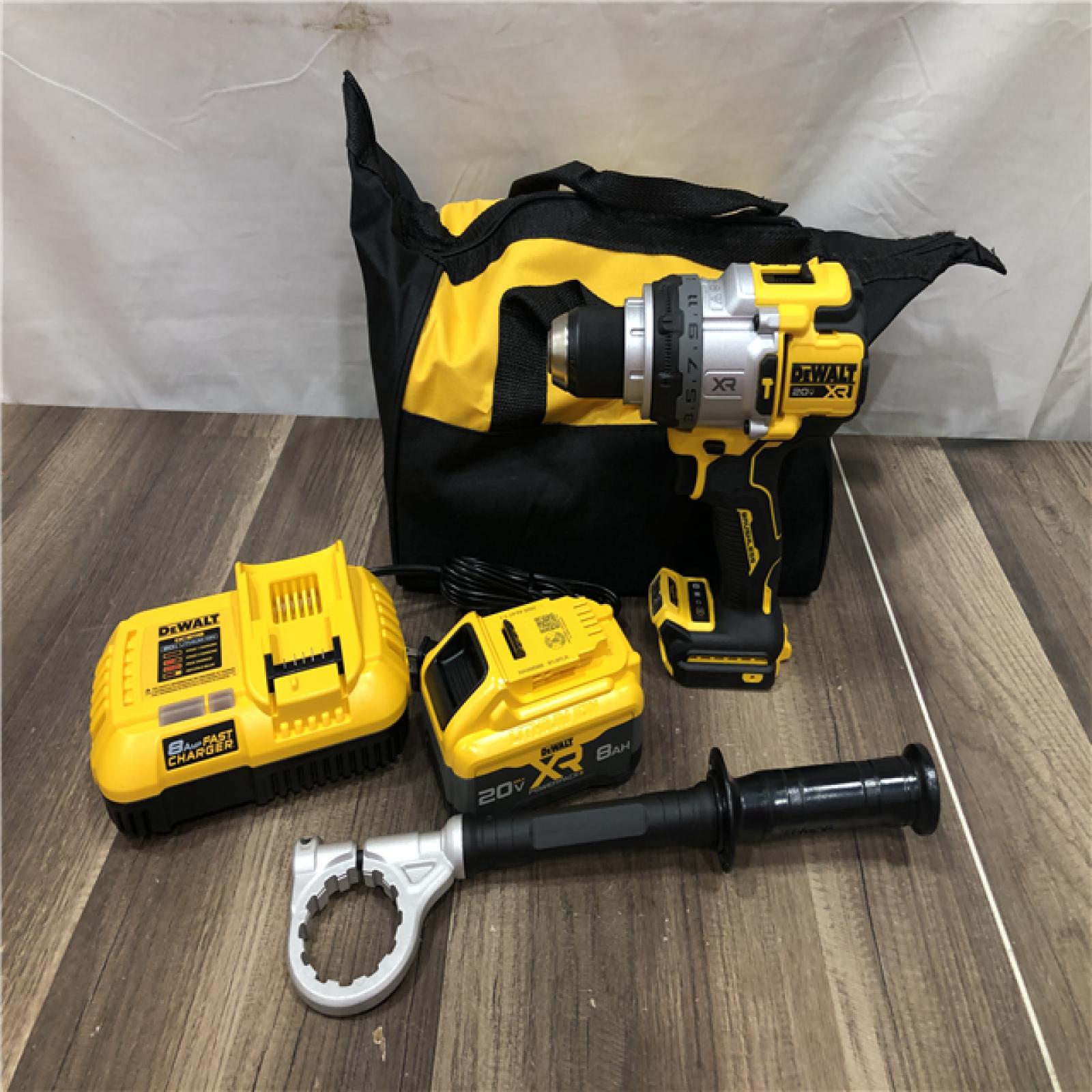 AS-IS DEWALT 20V XR Lithium-Ion Cordless Hammer Drill Kit