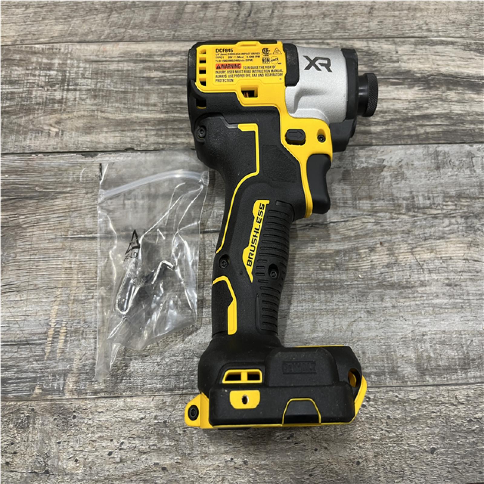AS-IS DEWALT 20-Volt Maximum XR Cordless Brushless 1/4 in. 3-Speed Impact Driver (Tool-Only)