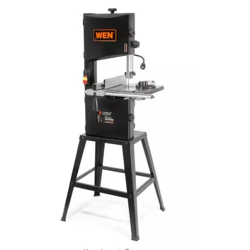 NEW! - WEN 3.5 Amp 10 in. 2-Speed Band Saw with Stand and Worklight