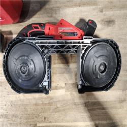 HOUSTON LOCATION - AS-IS Milwaukee M18 FUEL 18V Lithium-Ion Brushless Cordless Deep Cut Band Saw W/ (2) BATTERY & CHARGER