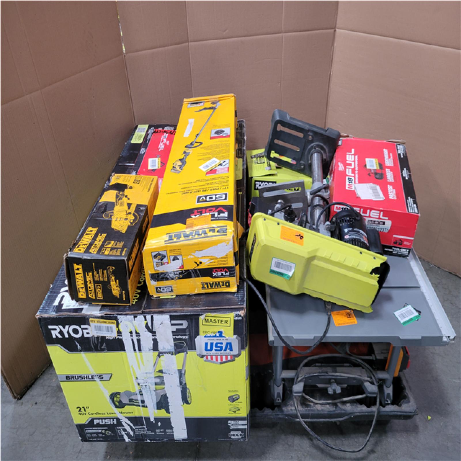 CALIFORNIA AS-IS TOOL PALLET